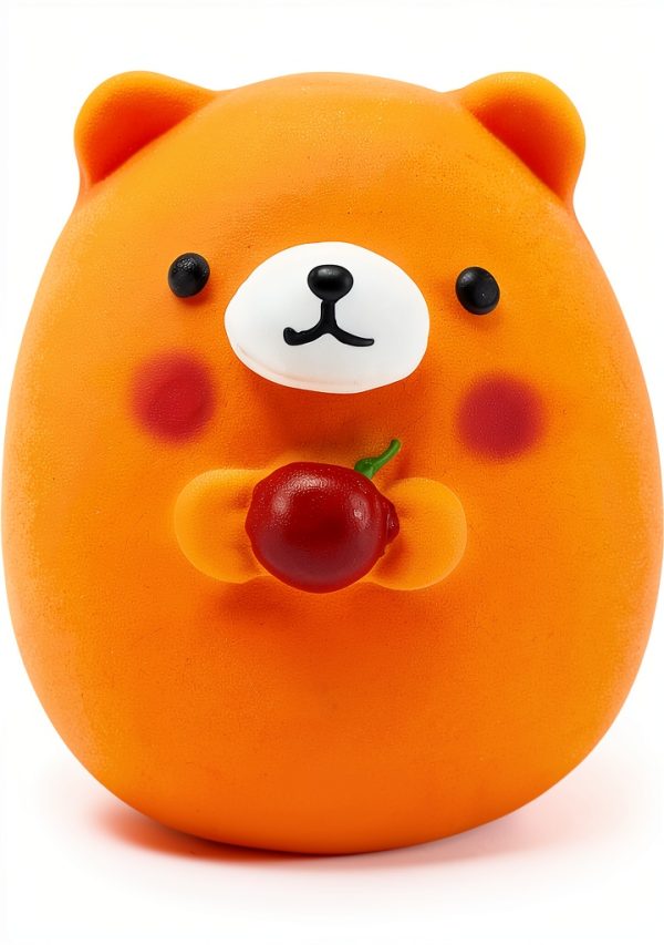 WONPET Squeaky Latex Dog Toy 4 Pack Soft Egg Balls-6