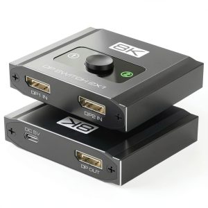 AUKOKIOULA DisplayPort Switch 2 In 1 Out Manual-0