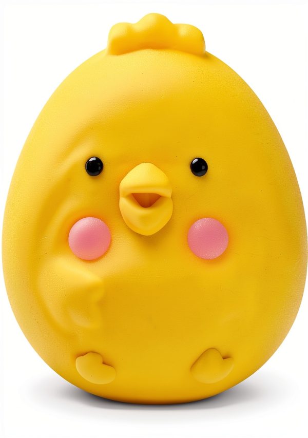 WONPET Squeaky Latex Dog Toy 4 Pack Soft Egg Balls-5