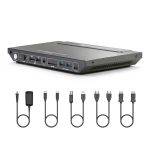 AV Access KD-E10-US KVM Docking Station HDMI USB‑C Power 1G Ethernet-0