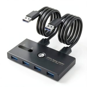 ZIYUETEK USB 3.0 KVM Switch for Computers-0