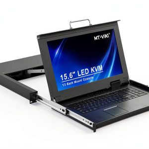 MT-VIKI 8 Port KVM Switch Rackmount 15.6inch-0