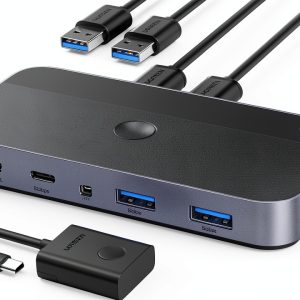 UGREEN 2 in 4 out USB Switch 5Gbps USB C and A-0