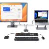 UGREEN USB 3.0 Switch 2-Port Manual 2‑Way KVM‑Style USB Switch Black-3