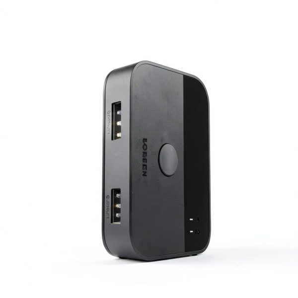 UGREEN USB 3.0 Switch 2-Port Manual 2‑Way KVM‑Style USB Switch Black-2