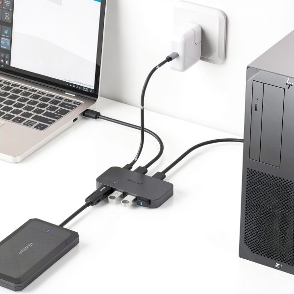 USB 3.0 KVM Switch BENFEI 2 in 4 USB Switch Model 000354 Black-5