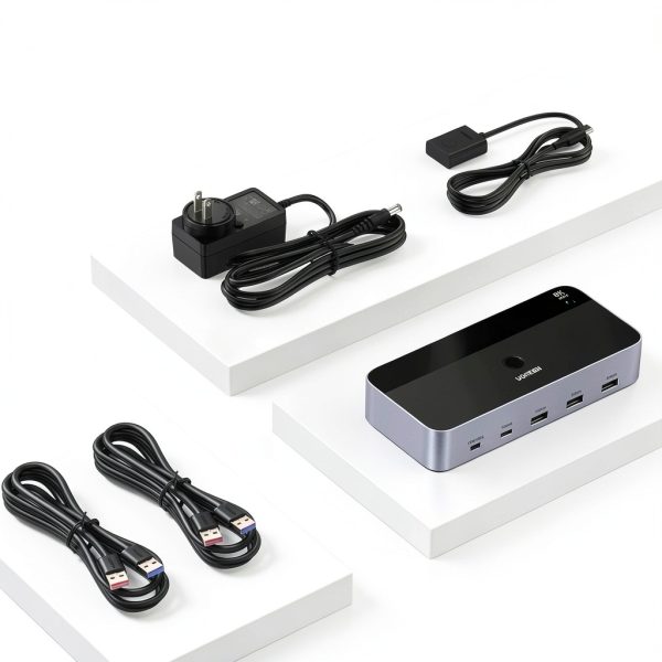 DisplayPort KVM Switch 2-Computer 2-Monitor UGREEN 55851 Multi-7