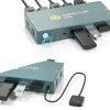 GREATHTEK USB 3.0 HDMI KVM Switch 2 Port 4K@60Hz with Remote Control-4