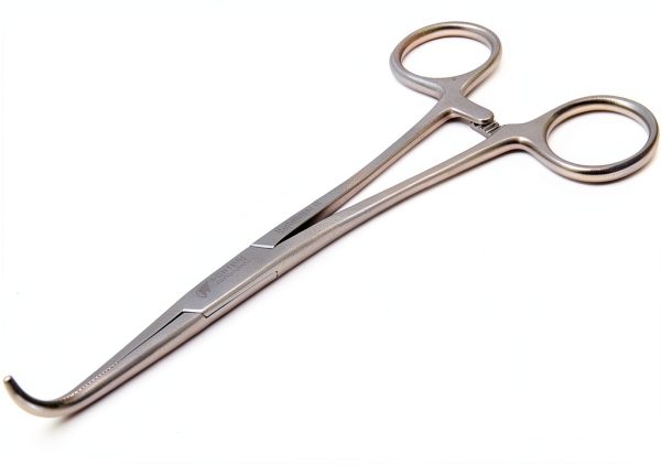 Stainless Steel Right Angle Mixter Hemostat Forceps 6" Fine Point HTI-5