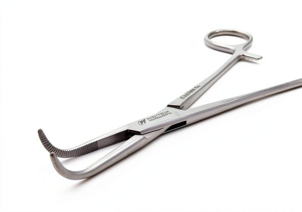 Stainless Steel Right Angle Mixter Hemostat Forceps 6" Fine Point HTI-3