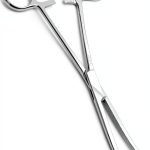 A2Z SCILAB Heavy Duty 12" Full Serrated Curved Hemostat Forceps Locking Clamps Stainless Steel-0