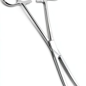 A2Z SCILAB Heavy Duty 12" Full Serrated Curved Hemostat Forceps Locking Clamps Stainless Steel-0