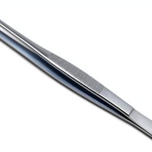 Stainless Steel Lab Forceps 6in by Scientific Labwares Strong Tips-0