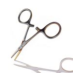 Mosquito Hemostatic Forceps Cynamed Multicolor Titanium 3.5in-0