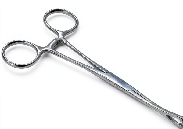 HTS 164P1 6.25" Triangle Slotted Locking Pennington Forceps-0