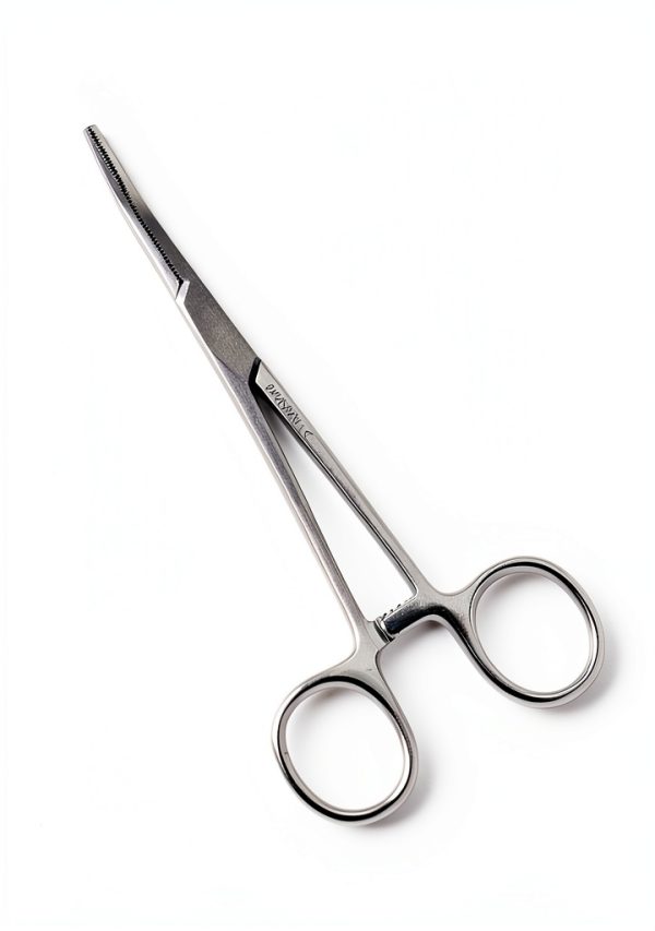 Cynamed-Set of 3 Pean HEMOSTAT Forceps Curved 6" 8" 10" Hemostat Forceps Tongs Full Serrated Stainless Steel-5