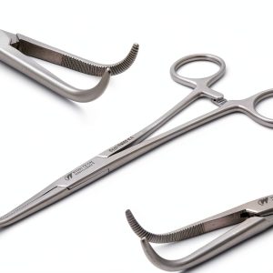 Stainless Steel Right Angle Mixter Hemostat Forceps 6" Fine Point HTI-0